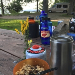 Camp breakfast