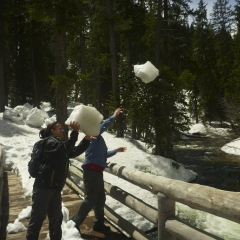 Throwing Snow