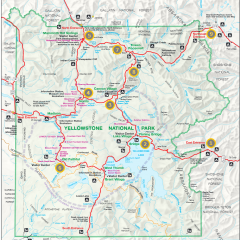 Yellowstone Park Map