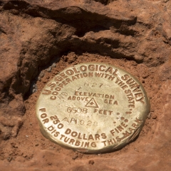 Observation Point Geographic Survey Marker