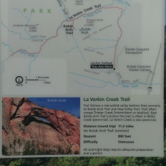 Kolob Canyon Map