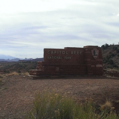 National Park Sign