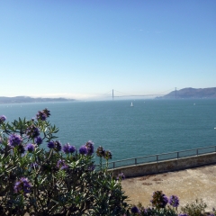 Golden Gate from Alcatraz